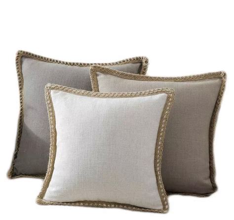 luxury linen cushions.